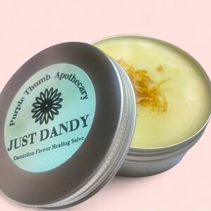 Just Dandy Salve an All Natural‎ Herbal Dandelion Salve 2oz